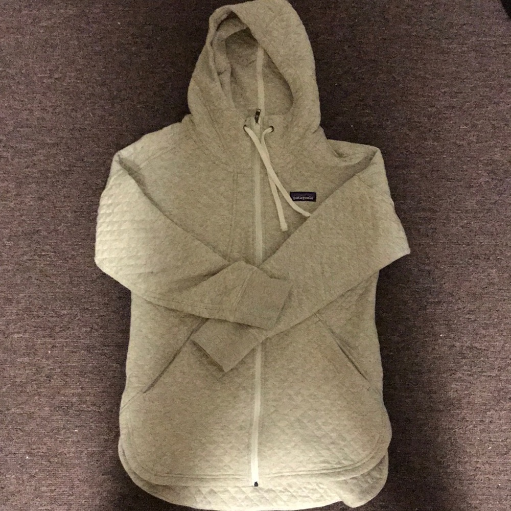 Patagonia cotton quilt hoodie